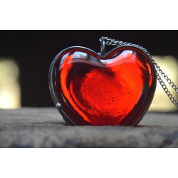 Red Heart - wisior serce