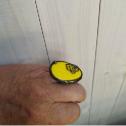 Bahama Yellow regulowany pieścionek