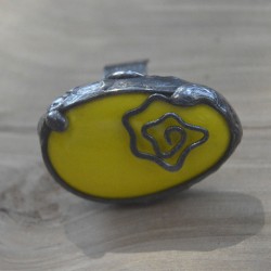 Bahama Yellow regulowany pieścionek