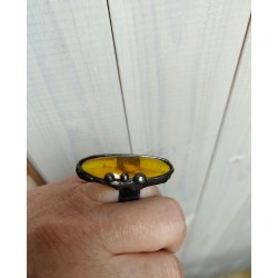 Miód - regulowany pierścionek