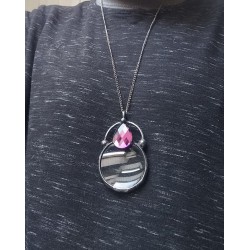 Ametystowy wisior lupa