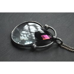 Ametystowy wisior lupa